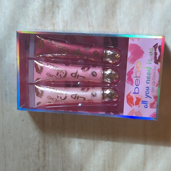 bebe Makeup Bebe All You Need 3 Pc Lipgloss Set Poshmark